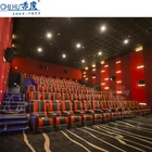 Newly wholesale microfiber leather theme hall cinema sofa seat CH-658