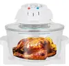 Zogifts 17L Energy-saving Light Oven Electric Fryer Infrared Super Wave Oven Food Baking Pot convection halogen oven