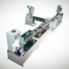Two Layers Plastic Tube Extruder and Cutting Machine for PE tube