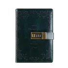 Made in China CAGIE superior quality fancy retro password creative pu notebook diary