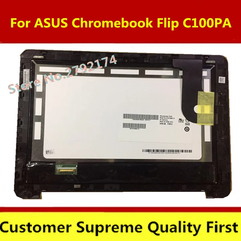 For-ASUS-Chromebook-Flip-C100PA-touch-screen-Assembly-inside-and-outside-the-screen-LCD-screen__
