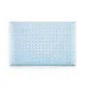 Medical cooling gel infused memory foam pillow with holes