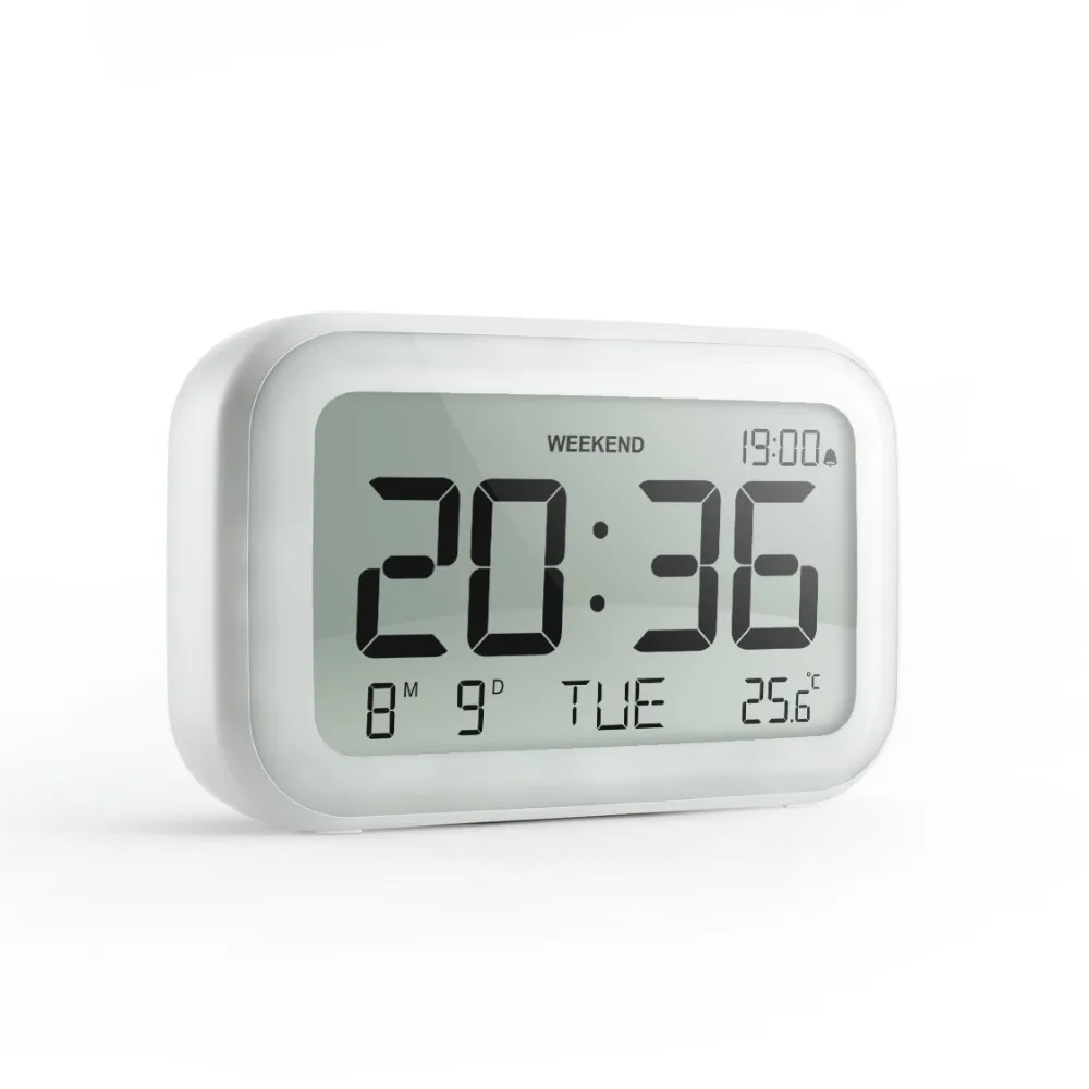 Chinese Manufacturer USB Charger Desk Clocks Small Smart Calender Temperature Display Table LED Alarm Digital Clock, White
Chinese Manufacturer USB Charger Desk Clocks Small Smart Calender Temperature Display Table LED Alarm Digital Clock, White