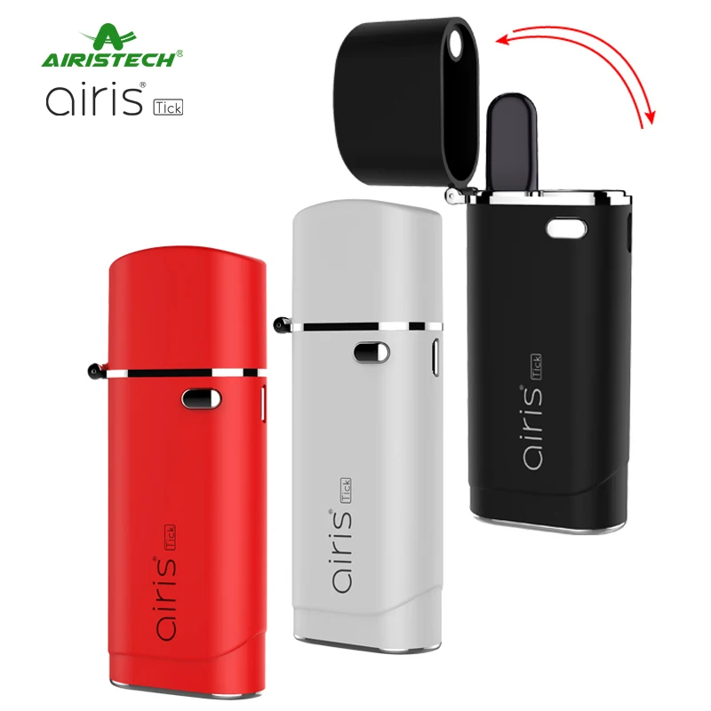Original Airistech Tick Kit Built-in 650mah battery flip top rechargeable Mod Variable Voltage 11mm Diameter Magnetic Connection, Black white red
Original Airistech Tick Kit Built-in 650mah battery flip top rechargeable Mod Variable Voltage 11mm Diameter Magnetic Connection, Black white red