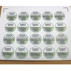 Full color Printed Adhesive Self Adhesive Vitamin C Bottle Label, Waterproof And Oil Proof Bottle sticker