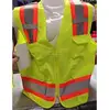 Lime ANSI CLASS 2 Bordered Reflective Tape/ High Visibility Safety Vest