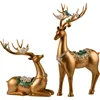 Chinese manufacturer European deer resin crafts home decorations resin crafts ornaments resin crafts factory direct