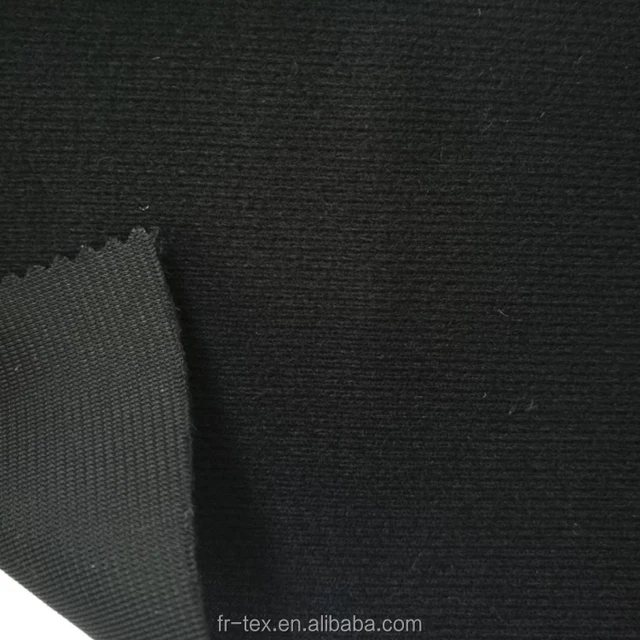 good quality tricot brushed pile fabric for making jersey sports