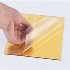 3Mm Thickness 4Ft*6Ft Cutting Plastic Rose Gold Bangladesh Vacuum Forming Acrylic Mirror Sheet