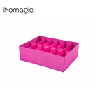 12 divider sock underwear storage box collapsible closet organizer