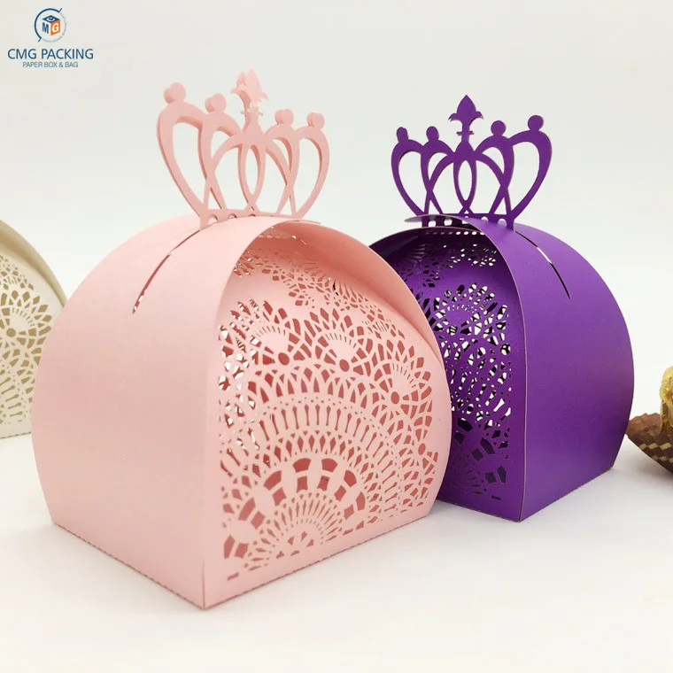 candy box bag chocolate paper gift box vintage design lace for