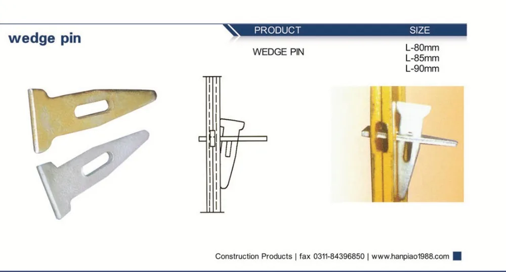 wedge pin
