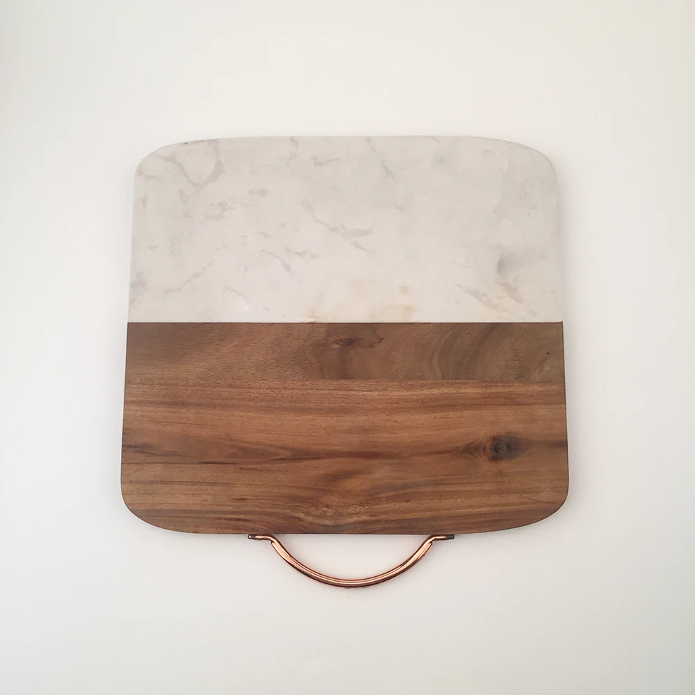 Marble And Wood Cutting Board With Handle Buy Wood Cutting Board With
