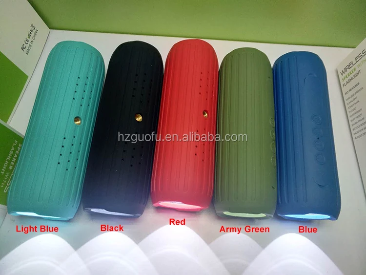 Portable and Waterproof FM Radio Wireless Outdoor Cycling Sports Speaker with Ultra Bright Flash Light - ANKUX Tech Co., Ltd