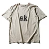 Embroidery designs men hip hop summer custom silk printing logo polo t shirts