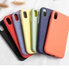 for iPhone Apple Silicone Case With Customized Logo Liquid Silicone Cover Fiber Inside Silicon Back Cover for iPhone 11 XS MAX