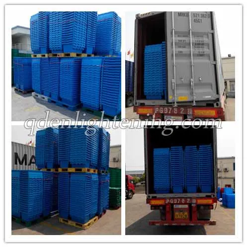 nestable plastic moving box warehouse storage plastic box