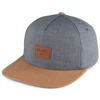 Factory price custom flex fit striped snapback cap hat