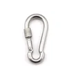 Stainless Steel 304 Calabash Shape Carabiner With Screw Lock 70MM