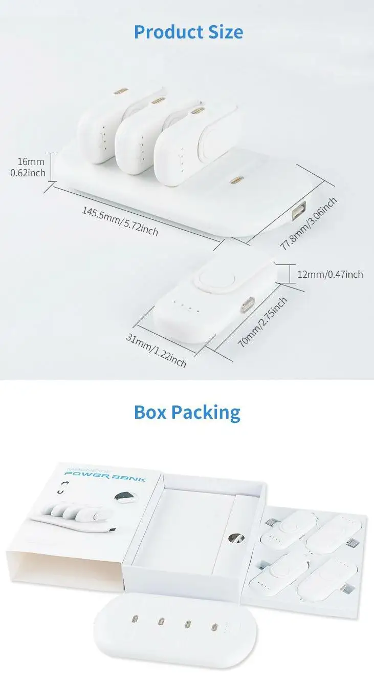PWC-05 2019 trending products slim portable power bank for cell phone charger - ANKUX.COM