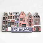 Wooden Double Layer Board Printing Laser Cutting 3D Fridge Magnet
