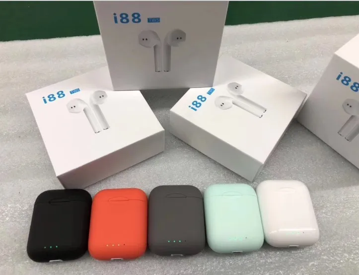i12 i13TWS 2019 new best selling mobile phone headset earphones wireless earbuds i88 - ANKUX.COM