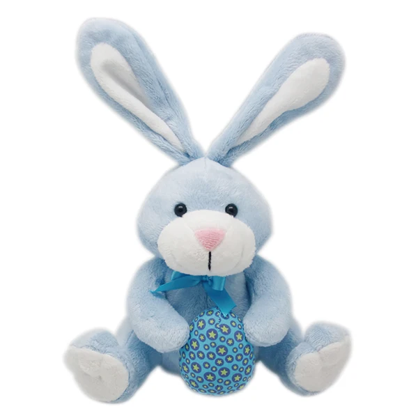 blue bunny plush toy