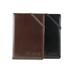 China factory custom office stationery soft pu leather loose-leaf notebook