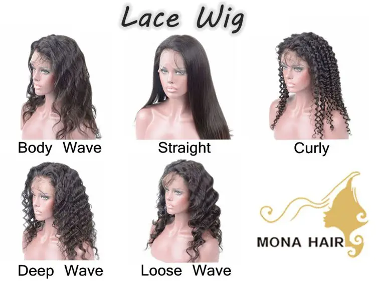 glossy full lace wig 2018 new fashion body wave virgin malaysian