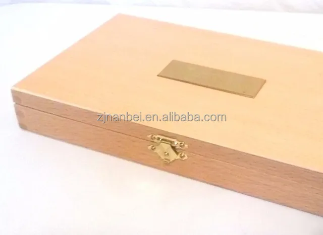 custom handmade solid oak wooden knife gift box,knives packaging