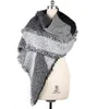 Fashion women's thick warm wool cashmere cashmere shawl winter scarf shawl