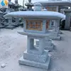Natural Granite Hand Carved Japanese garden Stone Lanterns Kaniuji