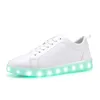 New Fashion Party Wear Black White Color Women Running LED Light Up Dance Shoes for Adults