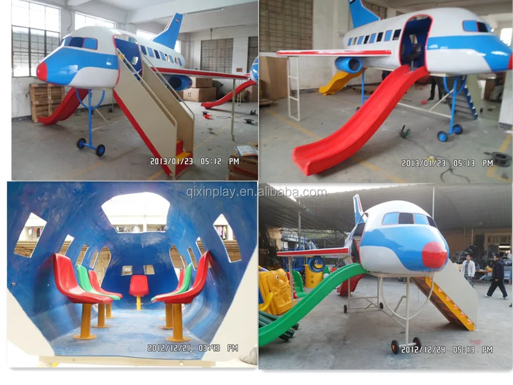 Guangzhou Qixinplay Airplane Playground Equipment Airplane Outdoor