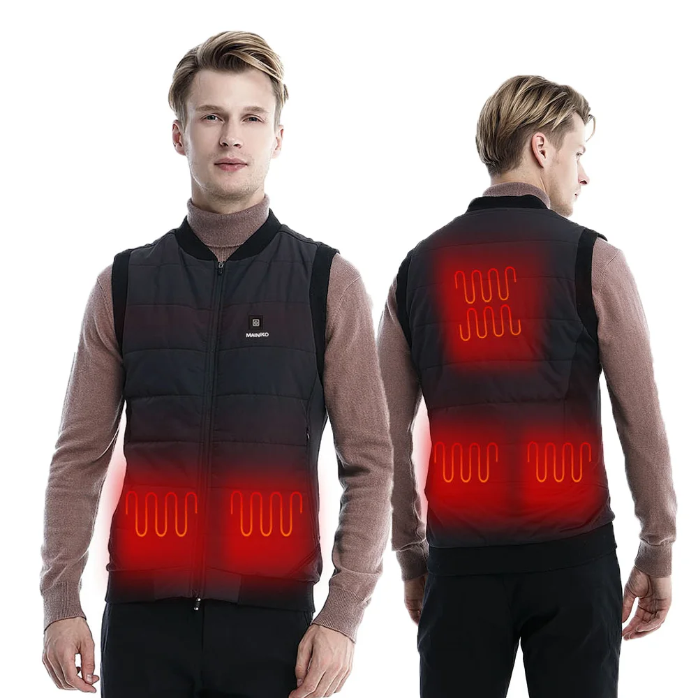 Custom USB Battery Rechargeable Electric Men's Heated Cotton Vest for Hunting Motorcycle, Customized color
Custom USB Battery Rechargeable Electric Men's Heated Cotton Vest for Hunting Motorcycle, Customized color