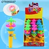 Wholesale plastic surprise candy pack bottle toy with hand shake lamp
