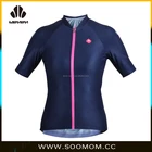 Women Pro high quality elastic soft custom made bicycle clothing