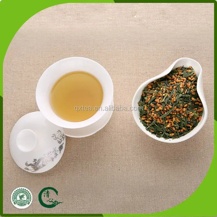 natural flavour tea health brown rice green tea