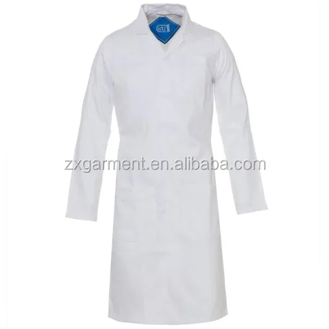 cleanroom smock esd cotton garment lab coat antistatic clothes