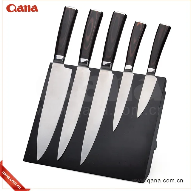 high class stainless steel kitchen knife and fork fruit knife