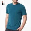 Gym fitness cotton spandex short sleeve t-shirt for men