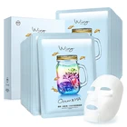 ODM Hyaluronic Acid Foil Collagen Hydrogel Essence Facial Sheet Mask