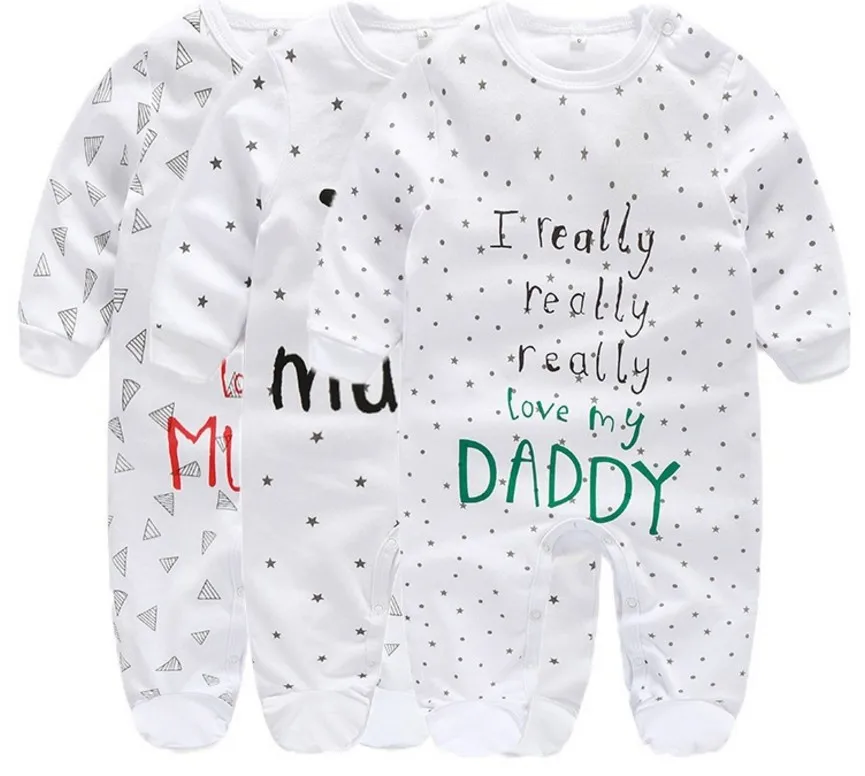 Spring Autumn Baby Clothing Newborn Soft cotton Rompers Infant Jumpsuit Baby Cartoon Costumes Pajamas, Custom
Spring Autumn Baby Clothing Newborn Soft cotton Rompers Infant Jumpsuit Baby Cartoon Costumes Pajamas, Custom