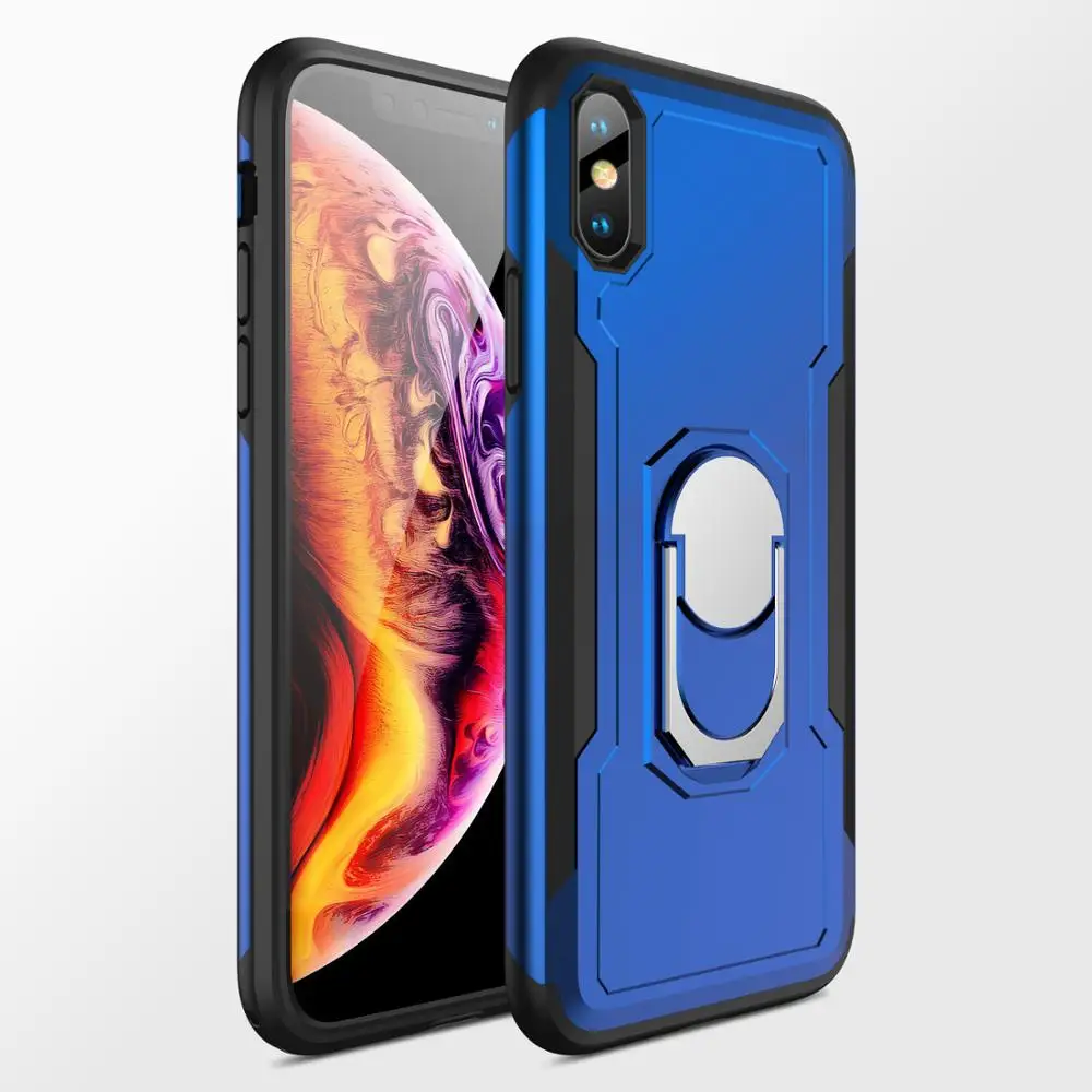 GKK New Arrival For iPhone X Phone Case, Finger Ring Fiber Phone Case Cover, 6 colors
GKK New Arrival For iPhone X Phone Case, Finger Ring Fiber Phone Case Cover, 6 colors