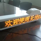 3G wireless video full color outdoor animation graphic function taxi top led video screen display