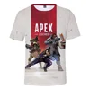 2019 New hot gaming peripherals t shirt apex legends design stock no moq printed apex legends t shirt