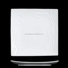Hotel and retstaurant used high quality pure modern 19 pcs porcelain tableware