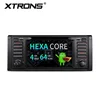 XTRONS ram ddr3 4gb android 9.0 single din car dvd player for BMW e39/7 series e38 with hdmi/4k