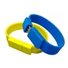 free sample 4GB 8GB wrist band usb 2.0 flash drive for business promotion gift