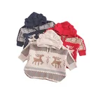Baby clothes unisex long sleeve nice quality baby knit clothing 2018 christmas sweater children